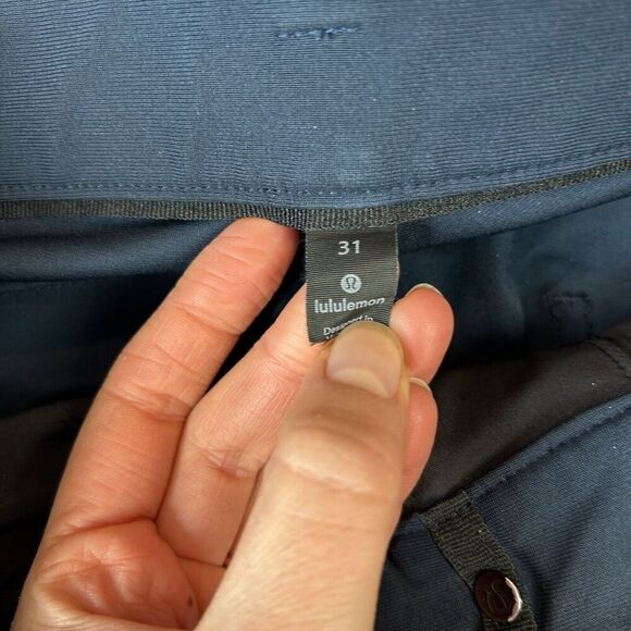 Lululemon ABC Pants Mens 31 Classic-Fit Trouser Warpstreme Performance Stretch - Picture 3 of 12